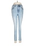 Express Hearts Blue Jeans Size 6 - photo 1