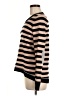 White + Warren 100% Cashmere Stripes Brown Cashmere Pullover Sweater Size M - photo 5