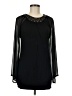 Willi Smith 100% Rayon Black Cocktail Dress Size M - photo 1