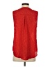dalia Red Sleeveless Blouse Size S - photo 2