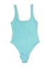 Aerie Solid Teal One Piece Swimsuit Size M - photo 1