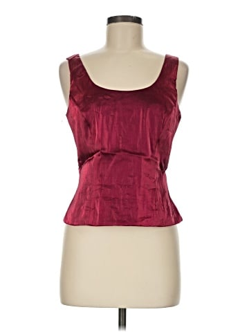 J.R. Nites by Carol Lin Sleeveless Blouse (view 1)