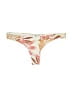 Roxy Print Ivory Swimsuit Bottoms Size 8 - photo 1