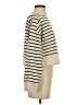 Zara Stripes Ivory Turtleneck Sweater Size S - photo 4