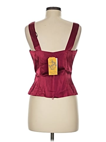 J.R. Nites by Carol Lin Sleeveless Blouse (view 2)