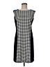 Spense Houndstooth Black Cocktail Dress Size M (estimated) - photo 1