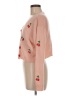 Romwe 100% Acrylic Pink Cardigan Size 6 - photo 5