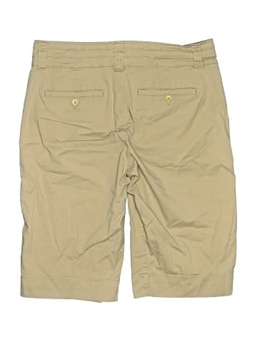 Gloria Vanderbilt Khaki Shorts (view 2)
