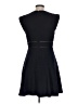 Rebecca Taylor Solid Black Cocktail Dress Size 10 - photo 2