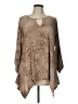 Sami & JO Brown 3/4 Sleeve Blouse Size L - photo 1