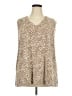 J.Jill Tan Tank Top Size 2X - photo 1