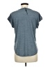 Cable & Gauge Blue Short Sleeve Blouse Size M - photo 2