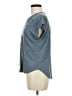 Cable & Gauge Blue Short Sleeve Blouse Size M - photo 5