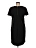WAYF Solid Black Casual Dress Size M - photo 2