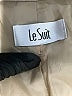 Le Suit 100% Polyester Tan Blazer Size 10 - photo 6