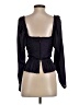 Ulla Johnson 100% Polyester Black Long Sleeve Blouse Size 0 - photo 2