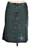 Assorted Brands Stars Teal Denim Skirt Size 12 - photo 1