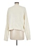 Double Zero Solid Ivory Pullover Sweater Size S - photo 2