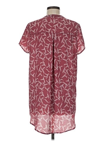 Full Moon Maternity Short Sleeve Blouse (view 2)