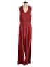 Old Navy Solid Burgundy Jumpsuit Size L (tall) - photo 1