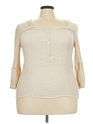 wonderly 3/4 Sleeve Blouse (view 1)
