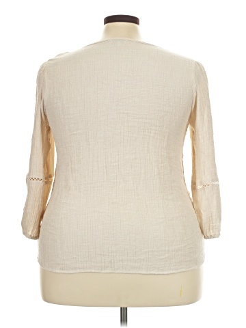 wonderly 3/4 Sleeve Blouse (view 2)