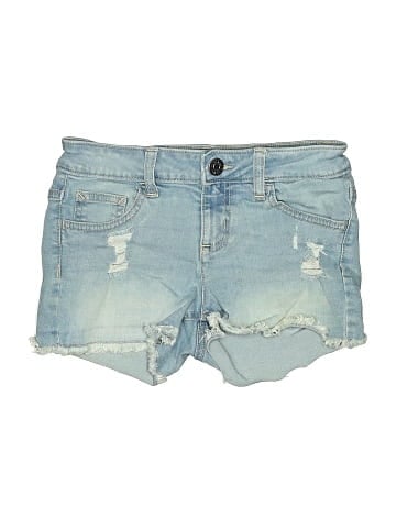 Justice Denim Shorts (view 1)