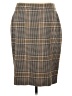 1.State Houndstooth Brown Formal Skirt Size 10 - photo 1