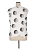 Insight Polka Dots Silver Sleeveless Top Size XL - photo 2