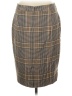 1.State Houndstooth Brown Formal Skirt Size 10 - photo 2