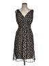 Mlle Gabrielle 100% Polyester Polka Dots Black Casual Dress Size L - photo 1