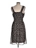 Mlle Gabrielle 100% Polyester Polka Dots Black Casual Dress Size L - photo 2