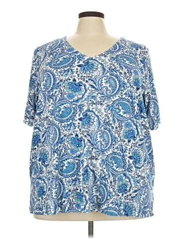 J.Jill Short Sleeve Henley (view 1)