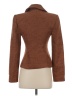 Michelle Belau 100% Polyester Tweed Brown Blazer Size S - photo 2