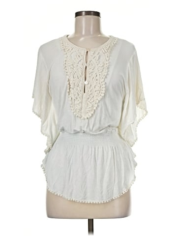 Moa Moa Short Sleeve Blouse (view 1)