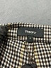 Theory Houndstooth Gray Casual Pants Size 0 - photo 7