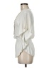 Moa Moa Ivory Short Sleeve Blouse Size M - photo 5