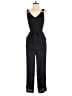 Derek Heart 100% Rayon Solid Black Jumpsuit Size S - photo 1