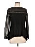 Zara Black Long Sleeve Blouse Size L - photo 1