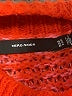 Vero Moda Stripes Orange Pullover Sweater Size XL - photo 7