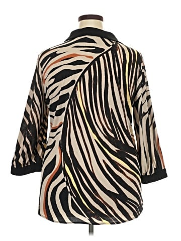 Investments 3/4 Sleeve Blouse (view 2)