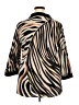 Investments Animal Print Tan 3/4 Sleeve Blouse Size 2X - photo 2