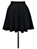 Shein Solid Black Formal Skirt Size XS (tall) - photo 1
