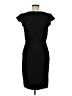 Ann Taylor 100% Polyester Solid Black Cocktail Dress Size 6 - photo 2