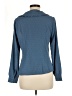 Allegra K Blue Long Sleeve Blouse Size M - photo 2