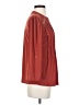 NY Collection Burgundy 3/4 Sleeve Blouse Size S - photo 4
