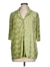 LUCCA Green 3/4 Sleeve Blouse Size L - photo 1