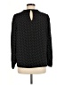 Who What Wear 100% Polyester Polka Dots Black Long Sleeve Blouse Size M - photo 2