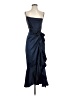 Cinq à Sept Solid Blue Cocktail Dress Size 0 - photo 1