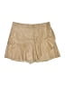 Do & Be Metallic Gold Skort Size L - photo 1